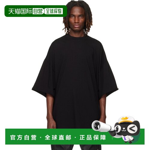 香港直邮rick owens 瑞克 欧文斯 DRKSHDW 男士 黑色 Temple Tomm