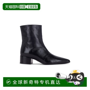 香港直邮KHAITE F1096907 女士 脚踝靴 black黑色 Andee 1h可退