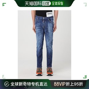 men 香港直邮Dsquared2 男士 牛仔裤 二次方 S71LB1412S30872