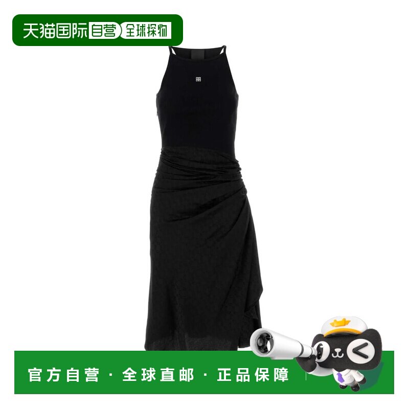 1h可退 香港直邮GIVENCHY 女士针织衫 BW22EK15T4001 SS2025 黑色