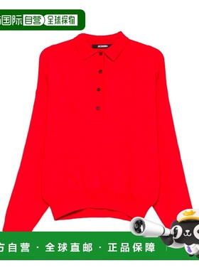 香港直邮Jacquemus 长袖Polo衫 SWW00623AK00276羊绒