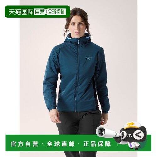 欧洲直邮Arc'teryx 始祖鸟 ATOM连帽衣 女装拉链夹克针织