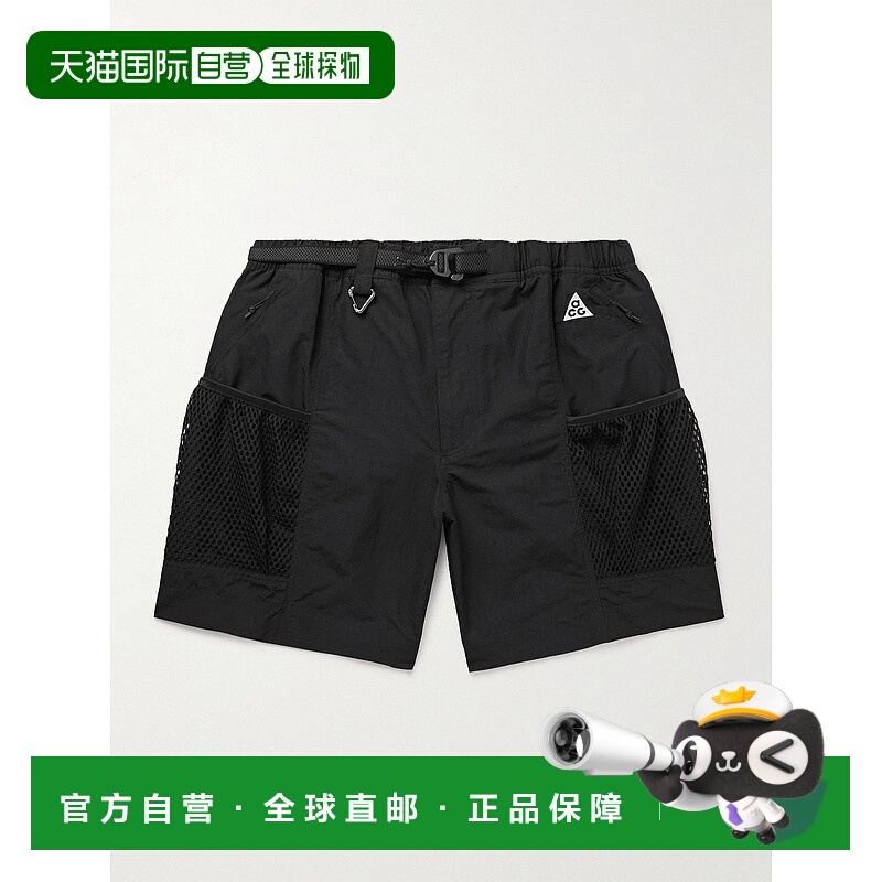 1h可退 Nike 耐克 男士 ACG Snowgrass 直筒网纱边束带尼