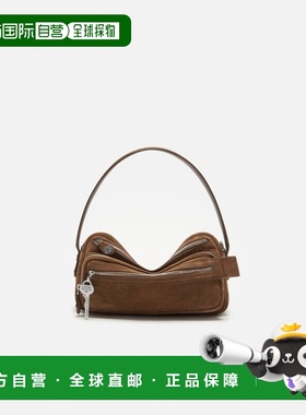 自营欧洲直邮Acnes Studios Camero Party女士小牛皮钥匙挂饰单肩