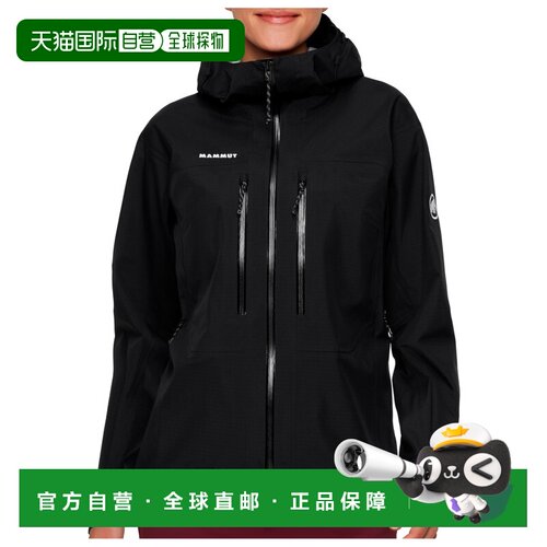 1h可退 香港直邮mammut/猛犸象 女士 夹克衫户外冲锋衣硬壳