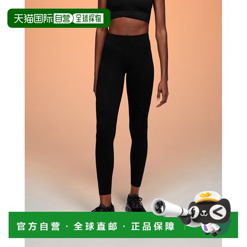 自营欧洲直邮On/昂跑 Performance系列女士黑色再生聚酯纤维拉链