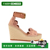 舒适时尚 1h可退 帆布面凉鞋 pink粉色 香港直邮chloe 女士