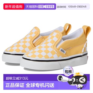 1h可退 香港直邮Vans 范斯 女童 V 便鞋(婴儿/学步婴童)童鞋童装