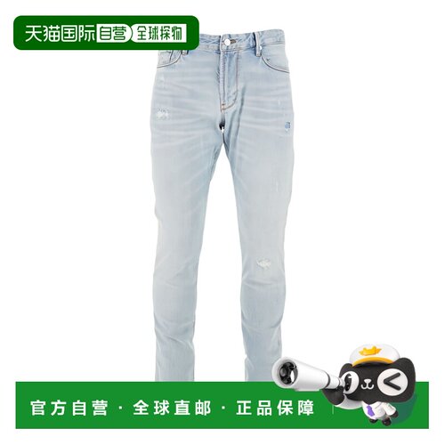 Emporio Armani 修身牛仔裤 EM000121AF29772直筒裤