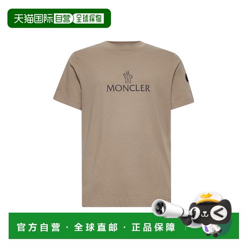香港直邮MONCLER 男士T恤 K10918C00024829H8207 SS2025