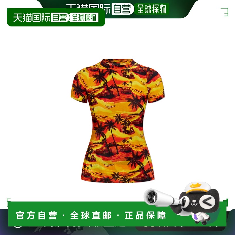 1h可退 欧洲直邮Balenciaga/巴黎世家女士T恤舒适透气 休闲百搭女