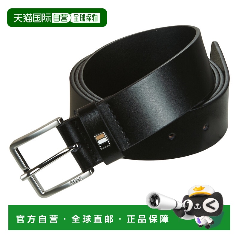 欧洲直邮BOSS 雨果博斯 THER-FLAG-E SZ35 男士配饰腰带 50486839