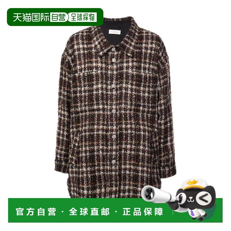 香港直邮FAITH CONNEXION 男士衬衫 X1801T00B36BROWNBROWN长袖