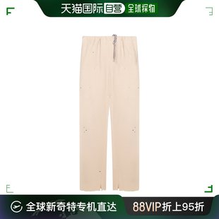 Margiela 马丁 马吉拉 S50K 香港直邮Maison 男士 奶油色棉质长裤