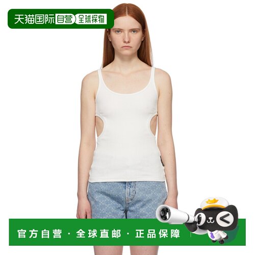香港直邮off-white 女士 白色 Meteor 背心 OWAD172C99JER001吊带