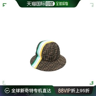 香港直邮Fendi 男童logo渔夫帽子童装 芬迪