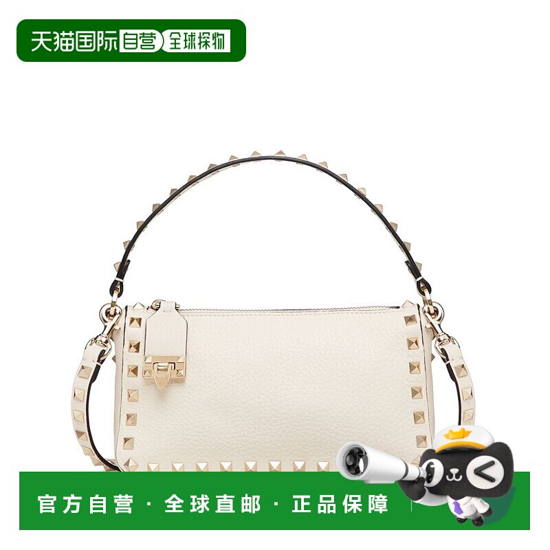 香港直邮Valentino 华伦天奴 女士 小号ROCKSTUD 徽标设计单肩包 - 天猫国际探物欧洲出品