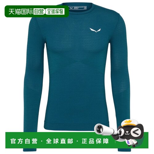 香港直邮SALEWA 男士户外T恤 0151163PONDBLUE CO【付后1h可退】