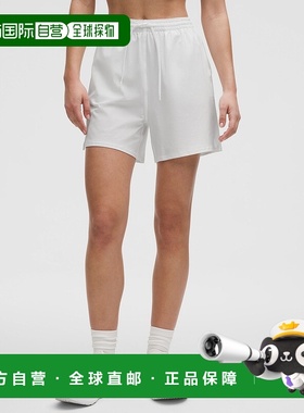 自营1h可退 欧洲直邮LULULEMON露露乐檬 Pace Rival高腰短裤 13厘
