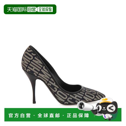 香港直邮MOSCHINO 女士高跟鞋 MN1005AC1I10500A SS2024 黑色