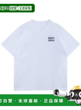 1h可退 香港直邮SACAI 女士T恤 2601126S101 SS2026 白色 Geoff S
