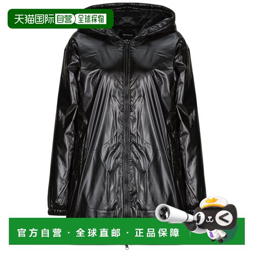 欧洲直邮Only女装派克大衣连帽外套ONLFRY METALLIC