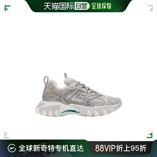 男士 圆头系带低帮休闲运动鞋 巴尔曼 香港直邮Balmain CM1VI350T