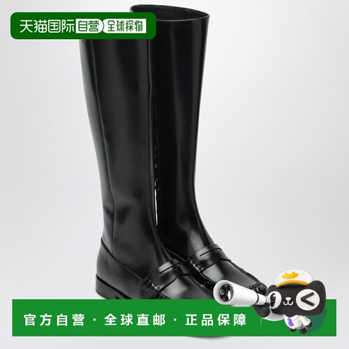 欧洲直邮PRADA 女士靴子 1W201OD020P39F0002 AW2025 黑色 Penny