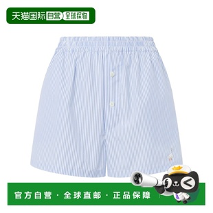A03280532 条纹短裤 1h可退 香港直邮Moschino