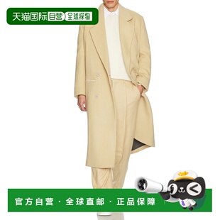 香港直邮zegna 杰尼亚 男士 Trofeo 羊绒大衣 887305A84D8外套