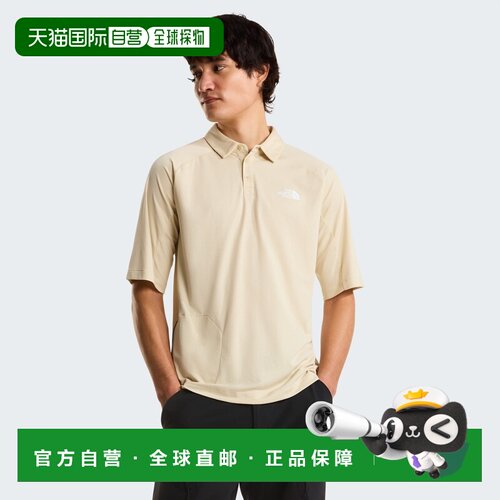 自营欧洲直邮The North Face北面 LIGHTRANGE™男士可收纳Polo衫