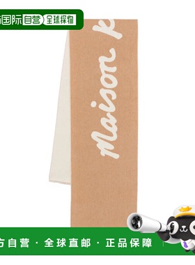 香港直邮MAISON KITSUNE 男士 HANDWRITING 围巾 PM06202WB0038