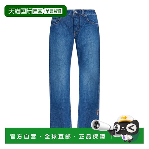 1h可退 欧洲直邮off-white 女士 牛仔裤直筒裤
