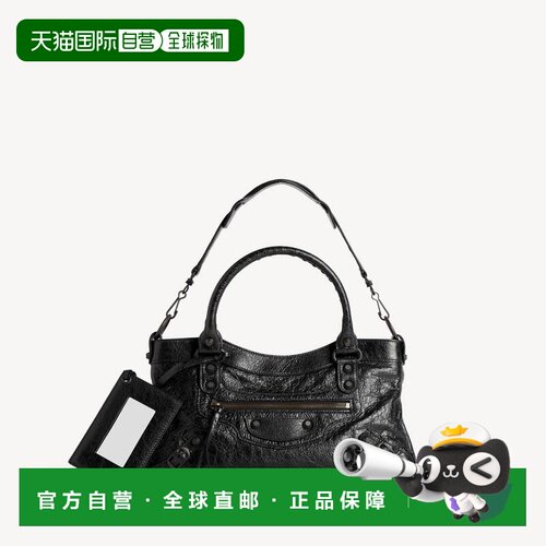 自营欧洲直邮Balenciaga巴黎世家 Le City First女士皮革手提包