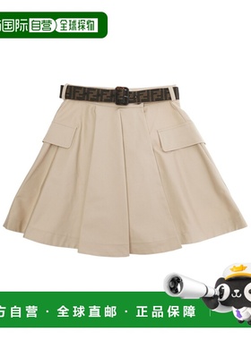 香港直邮Fendi 腰带环半身裙 JFE196AS5Y