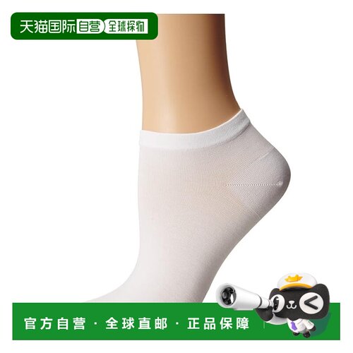 美国直邮Wolford 女士 Sneaker 棉袜子 white白色 舒适时尚