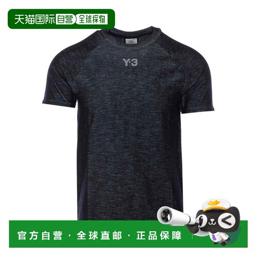 欧洲直邮Y-3 男士T恤 KR2387 SS2026 灰色 Black 【付后1h可退】