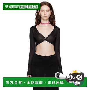 女士 范思哲 黑色 Medusa 10099921 1h可退 开衫 香港直邮versace