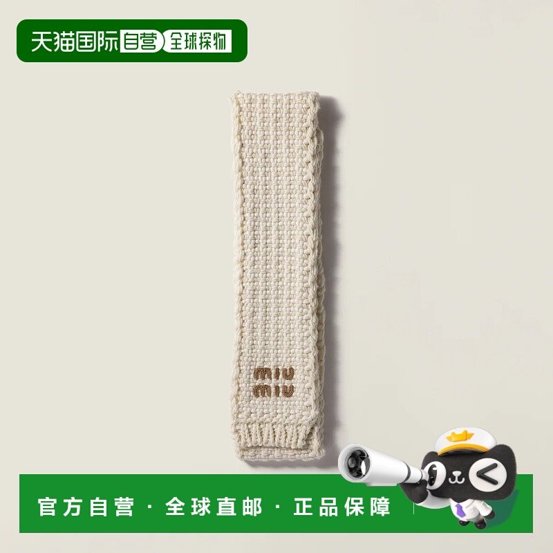 1h可退 欧洲直邮MIU MIU 缪缪 25秋冬 5FS080_2IA2_F0018 女士 围