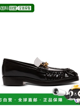 香港直邮Balmain Sync乐福鞋单鞋皮鞋一脚蹬 FM1UO376LSPZ