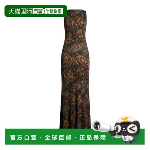 香港直邮ETRO 女士连衣裙 WRKA0170AK1CKV0282 AW2026 花色 罗纹