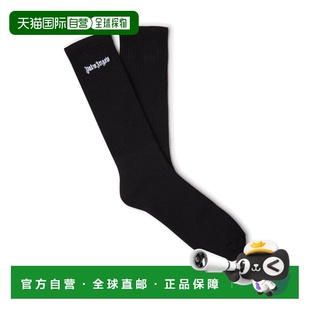 1h可退 香港直邮Palm Angels 棕榈天使 男士 黑色 Embroidery Log