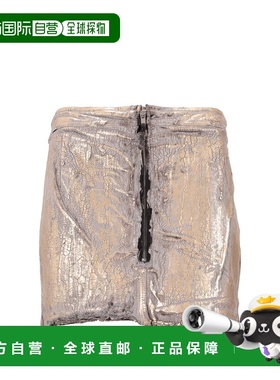 1h可退 香港直邮rick owens 瑞克 欧文斯 女士 迷你半身裙 DS01E3