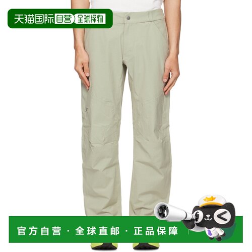香港直邮arc'teryx 始祖鸟 男士 驼色 Cronin Cotton 长裤 X00000