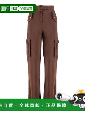 1h可退 香港直邮versace 范思哲 女士 工装裤子 78HAA109N0433721