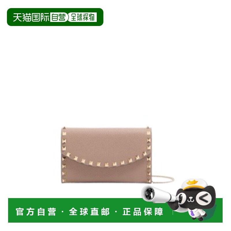 1h可退 香港直邮VALENTINO Rockstud链条钱包 Women crov