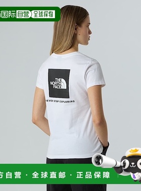 自营欧洲直邮北面Redbox TheNorthFace短袖T恤女式新款