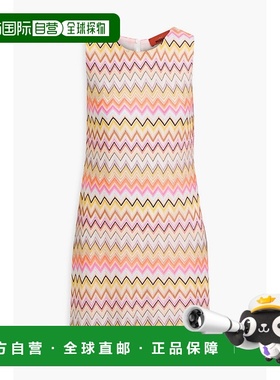 1h可退 香港直邮MISSONI 米索尼 女士 钩花迷你连衣裙 DS24WG0WBR