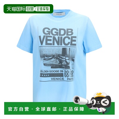 1h可退 香港直邮Golden Goose Deluxe Brand 短袖T恤 GMP01220.P0
