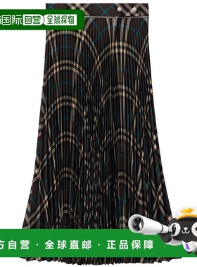 1h可退 欧洲直邮BURBERRY 女士半身裙8093010C1213博柏利百褶裙